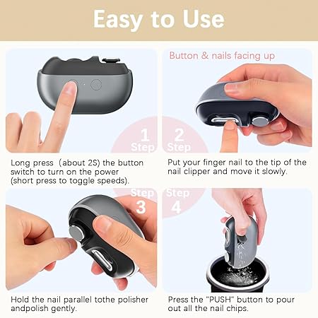 Mini Electric Nail Clipper