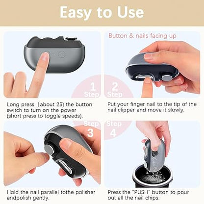 Mini Electric Nail Clipper